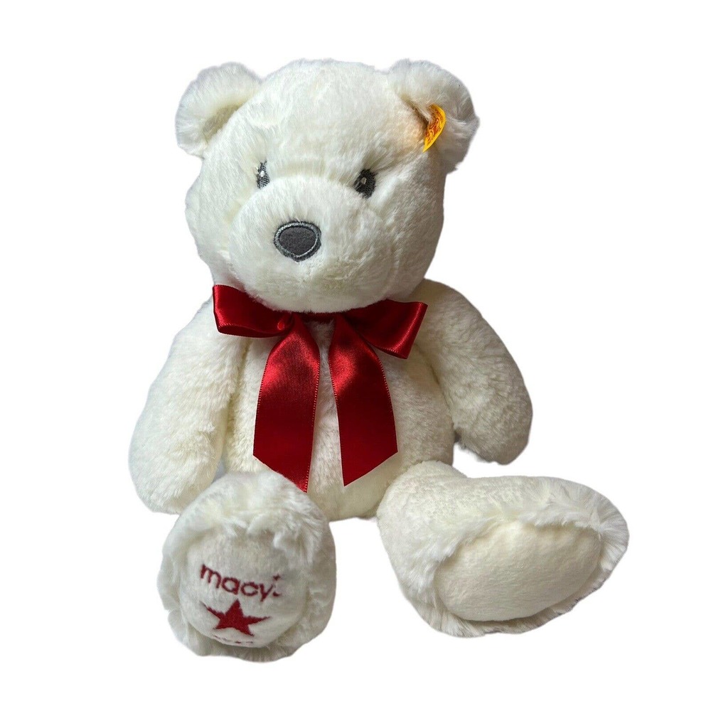 Steiff‎ Bear Macy’s Christmas 2021 New